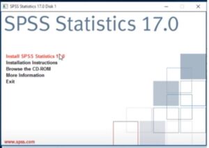 SPSS 17.0 with Crack File free download