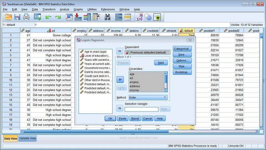 spss statistics 22