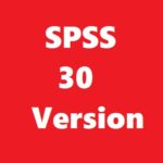 Spss 30 version