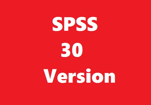 Spss 30 version